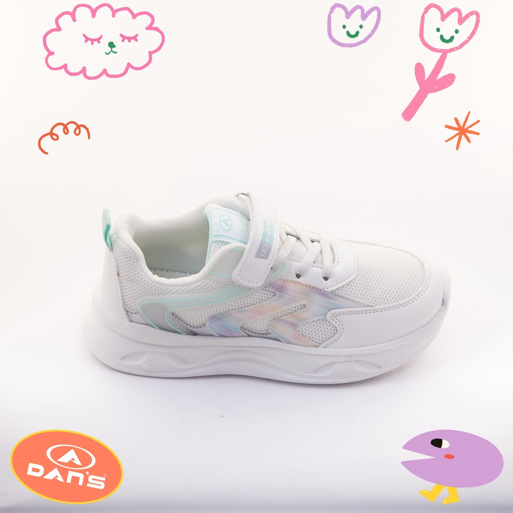 Dans Gelvira Sepatu Sneakers Anak Perempuan - White