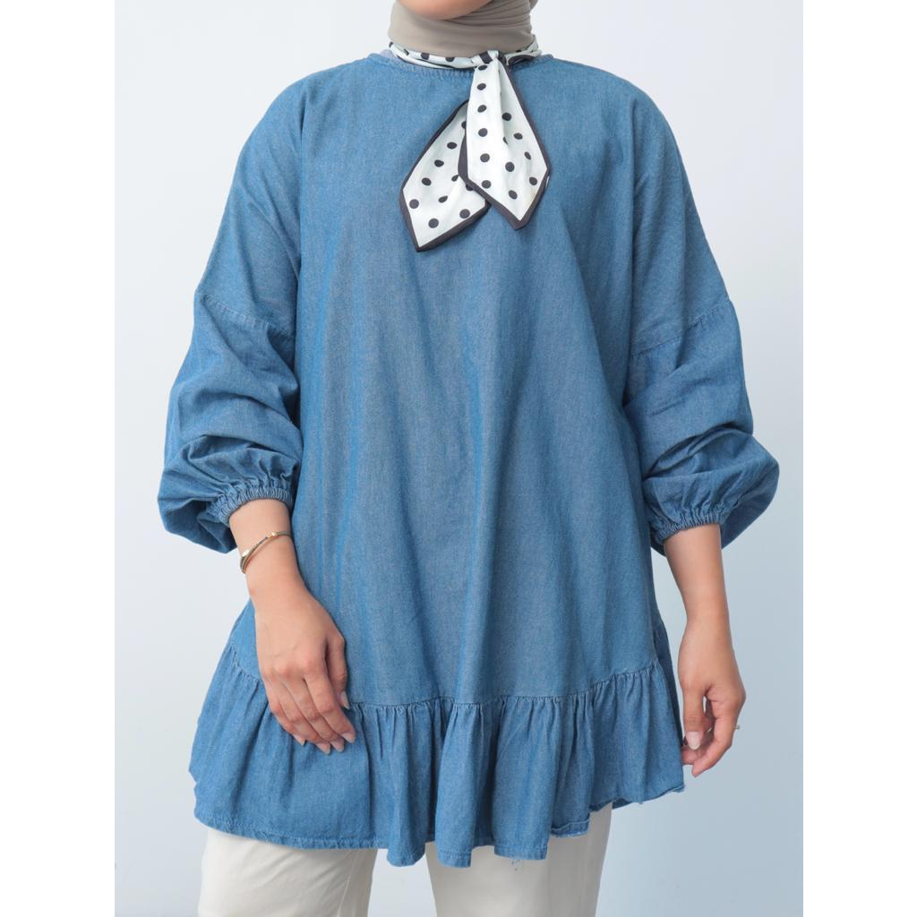 Blouse Denim Nobu Oversize - 2301.01.027