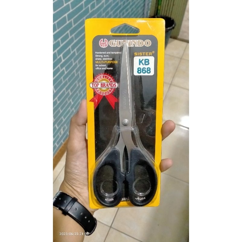 

GUNTING MEREK GUNINDO KUALITAS BAGUS, TAJAM DAN TEBAL