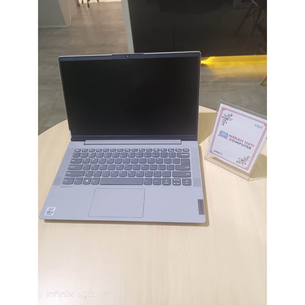 PROMO LAPTOP BISNIS LENOVO IDEAPAD SLIM 5i 14 INTEL I5 1035G1 8GB 512GB 14FHD WINDOWS 10 HOME PLATINUM GREY ORIGINAL TERMURAH