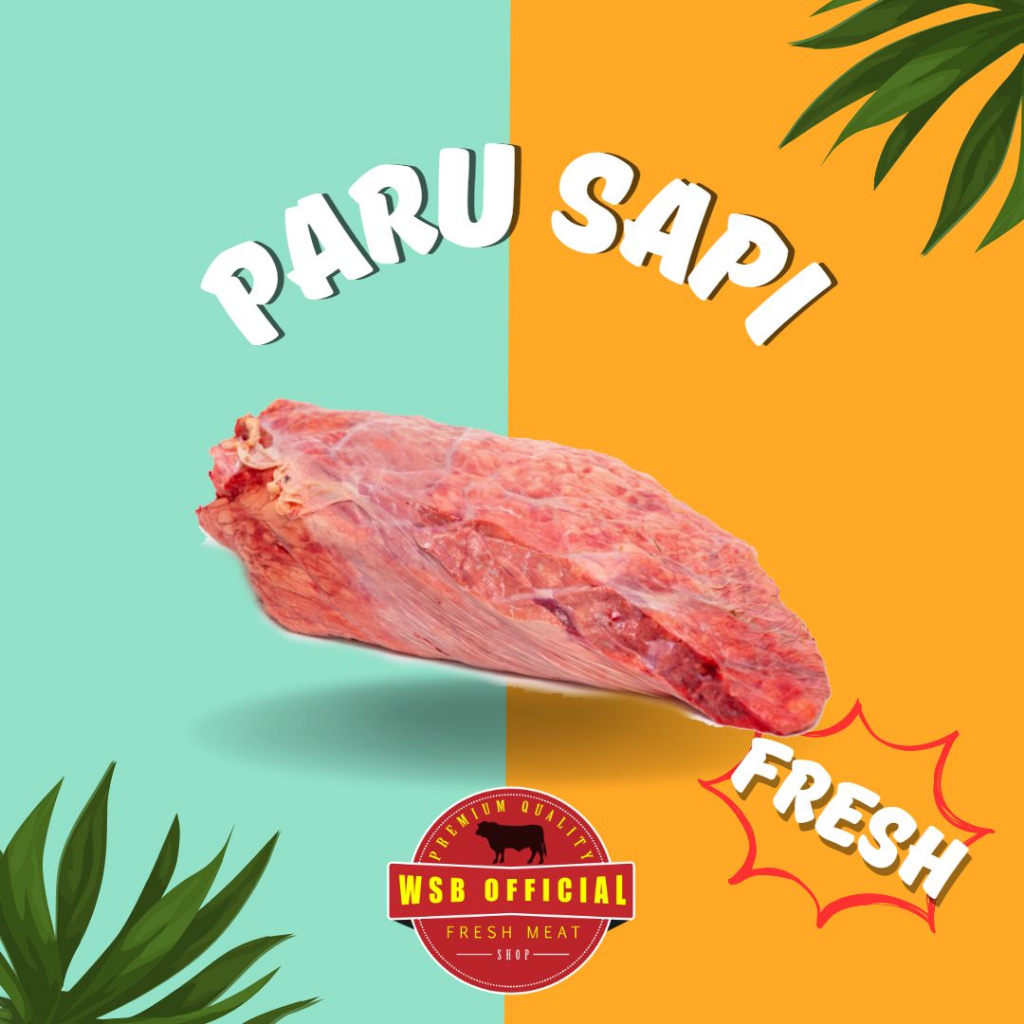 

Paru Sapi Segar Beef Lung