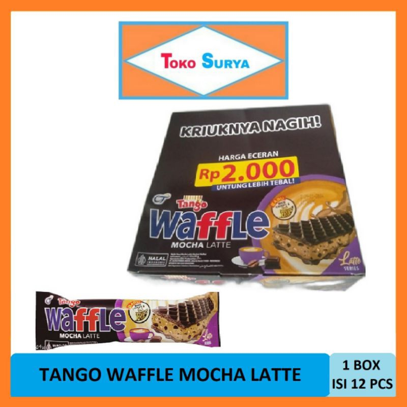 

Tango Waffle Mocha Latte Wafer 12 Pcs x 25 Gr