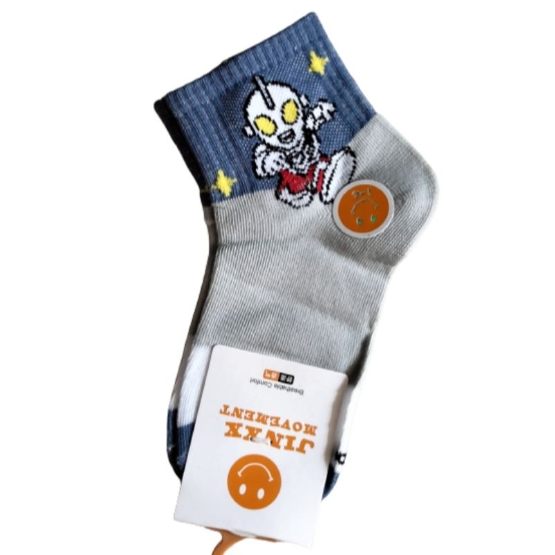 KAOS KAKI PENDEK IMPORT ANAK MOTIF : ULTRAMEN