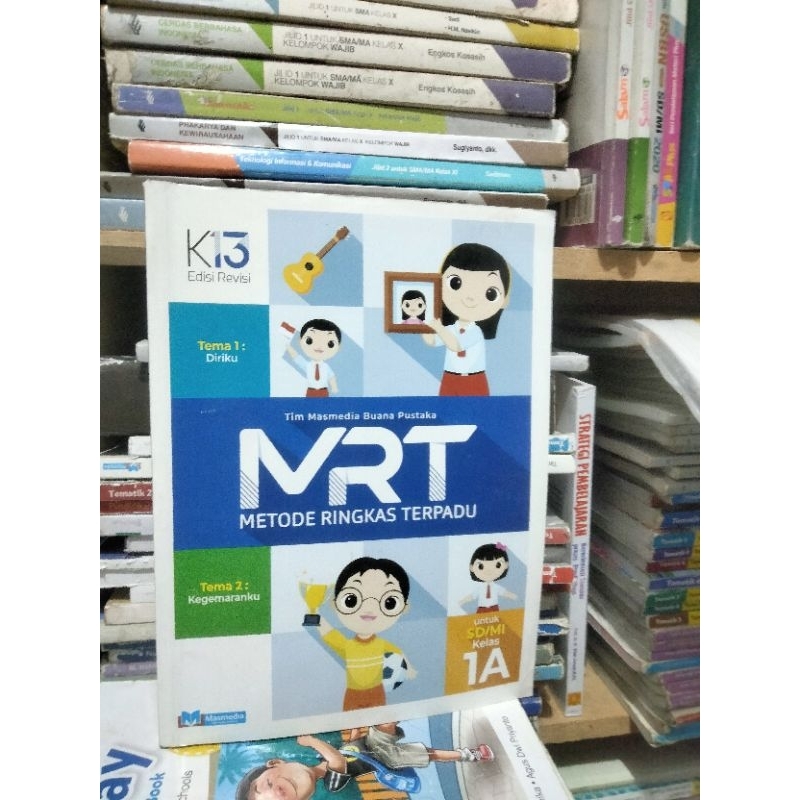 BUKU METODE RINGKAS TERPADU/MRT KELAS 1A/1B/1D  SD/MI