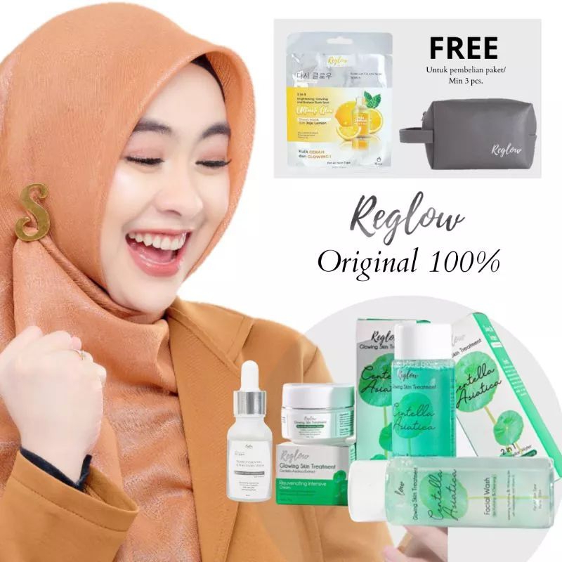 REGLOW SKINCARE ORIGINAL DR. SHINDYDOCTOR RE GLOW BEAUTY SKINCARE 100% BPOM