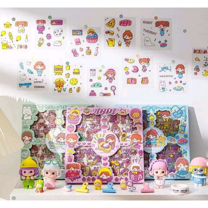 

Sticker Waterproff Sticker Momo Sticker Kartun Korea Lucu