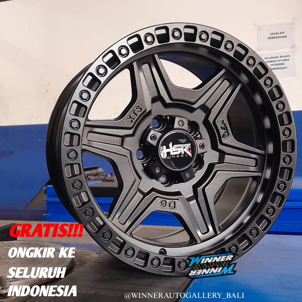 Velg Semi Off-Road Mobil Grand Vitara Ring 16 - Velg Hsr XTS06 R16 Pcd 5X114,3