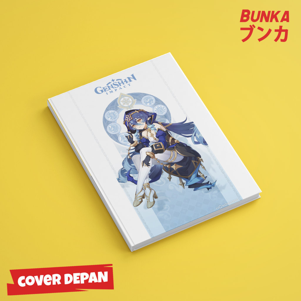 

Note Book Genshin Impact Layla New Character Hardcover A5 Buku Tulis Catatan Notes Agenda Planner Jurnal vintage buku catatan story book kado anniversary valentine cowok cewek murah