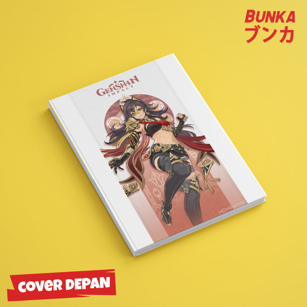 

Note Book Genshin Impact Dehya New Character Hardcover A5 Buku Tulis Catatan Notes Agenda Planner Jurnal vintage buku catatan story book kado anniversary valentine cowok cewek murah