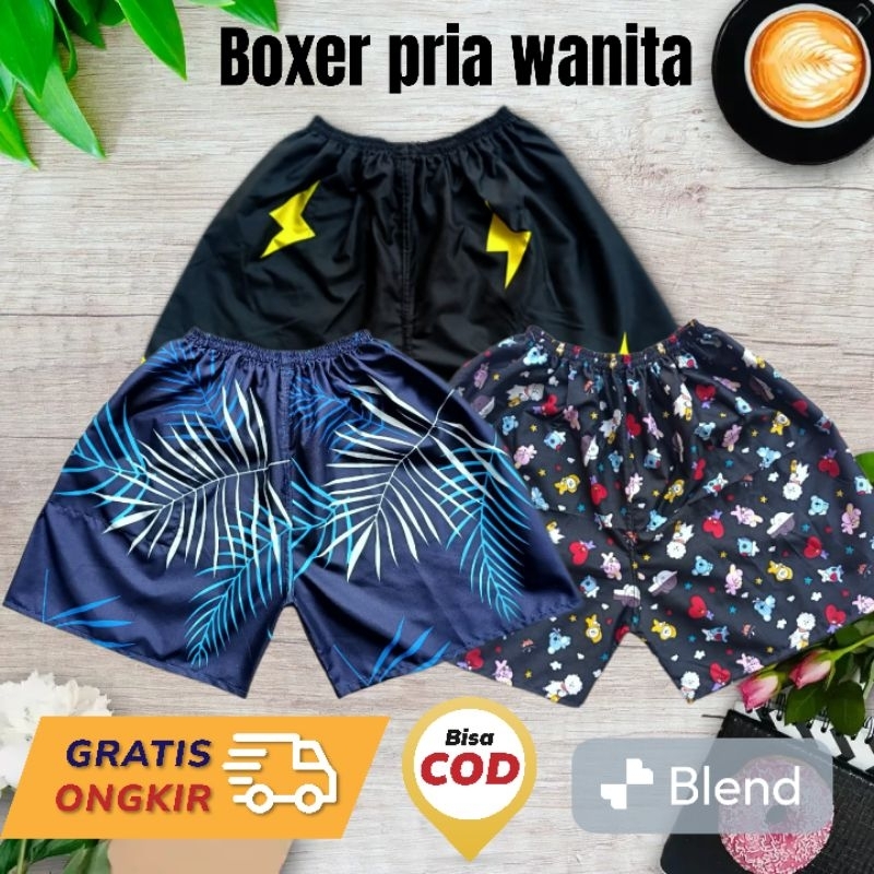 READY STOCK CELANA PENDEK REMAJA DEWASA MOTIF BEST SELLER |CELANA KOLOR | CELANA SANTAI | CELANA MURAH | GROSIR CELANA PENDEK BOXER PRIA / WANITA DEWASA | CELANA PENDEK BOXER MOTIF KEKINIAN