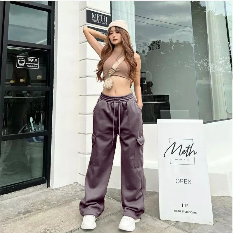 celana wanita - JOOY SWEET PANTS celanja panjang wanita - celana kulot