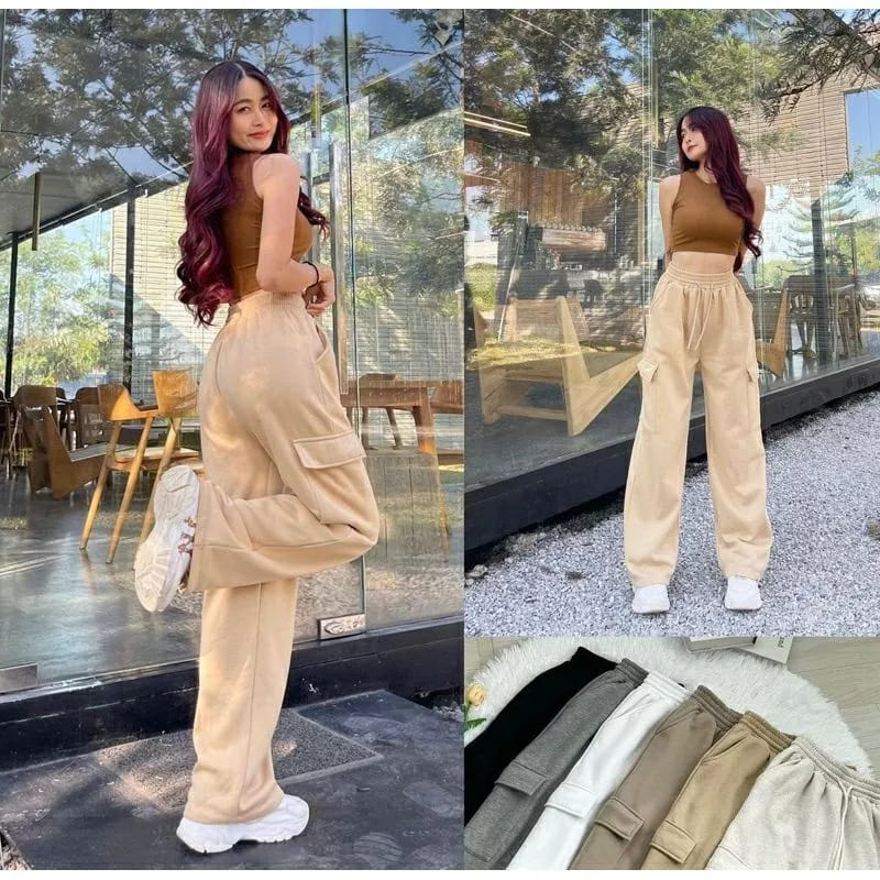 JOOY SWEET PANTS JOGGER CELANA PANJANG WANITA