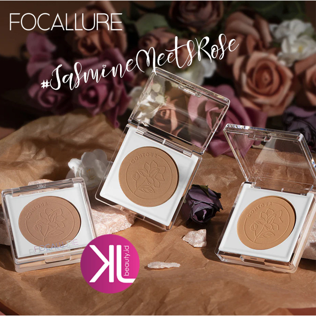 FOCALLURE Full Coverage Powder Contour #JasmineMeetsRose