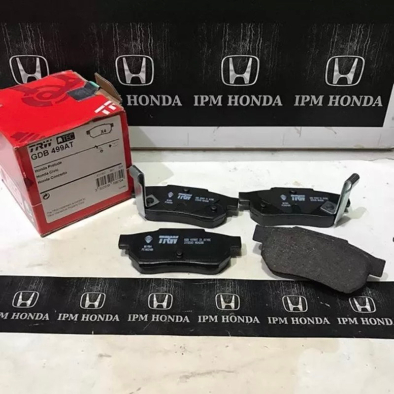 43022 SR3 Brake Pad Kampas Rem Belakang Honda Civic Genio Ferio City Type Z Jazz GD3 City GD8 VTEC RS GE8 GM2