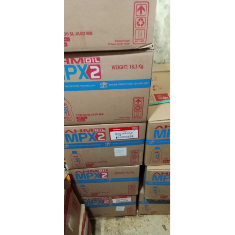 Oli Motor AHM MPX 2 10W30 SLMB 0,8L IDE - Asli Original

