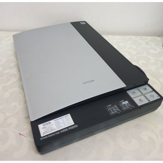Scanner A4 Epson perfection V200 Bisa Scan dokumen warna dan Negatif Film Siap Pakai