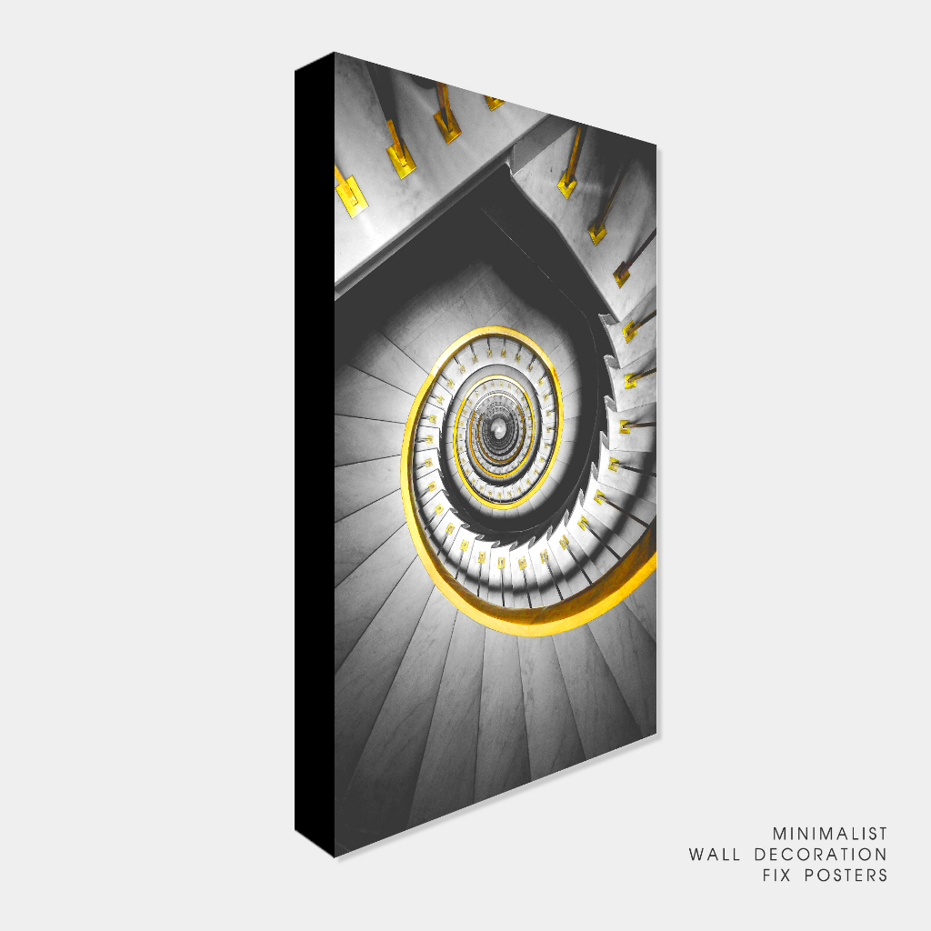 Dekorasi dinding minimalis Wall decor architecture poster