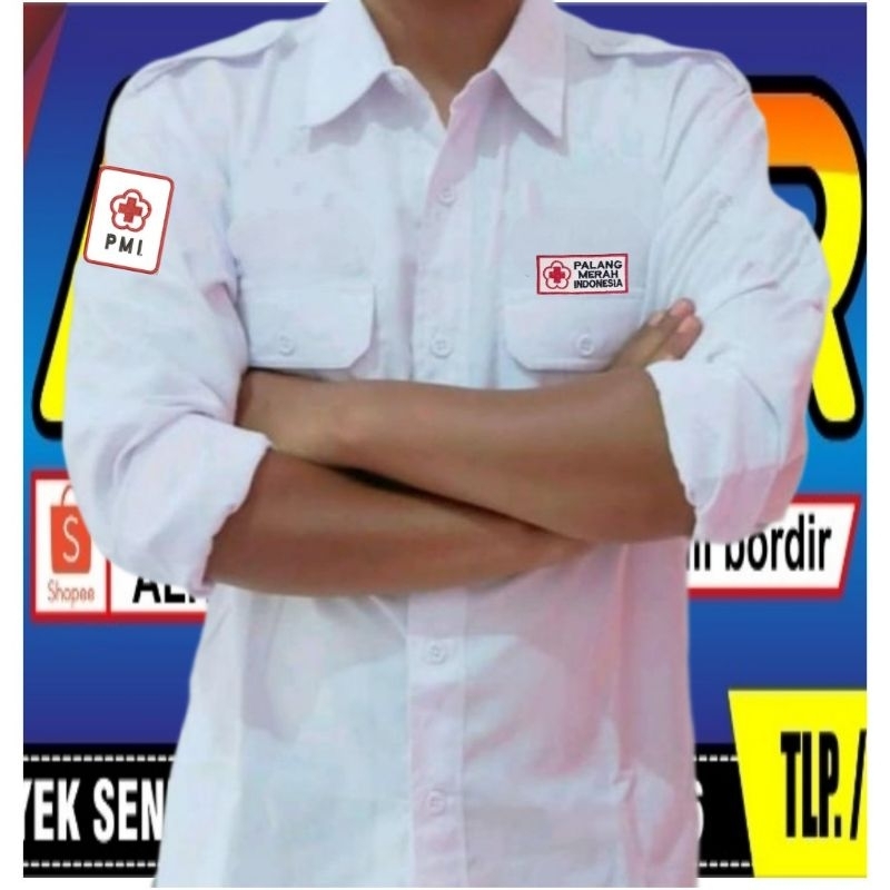 Kemeja PMI baju PMI seragam PMI Pdh PMI Pdl PMI kemeja kerja PMI baju kerja PMI seragam kerja PMI ba