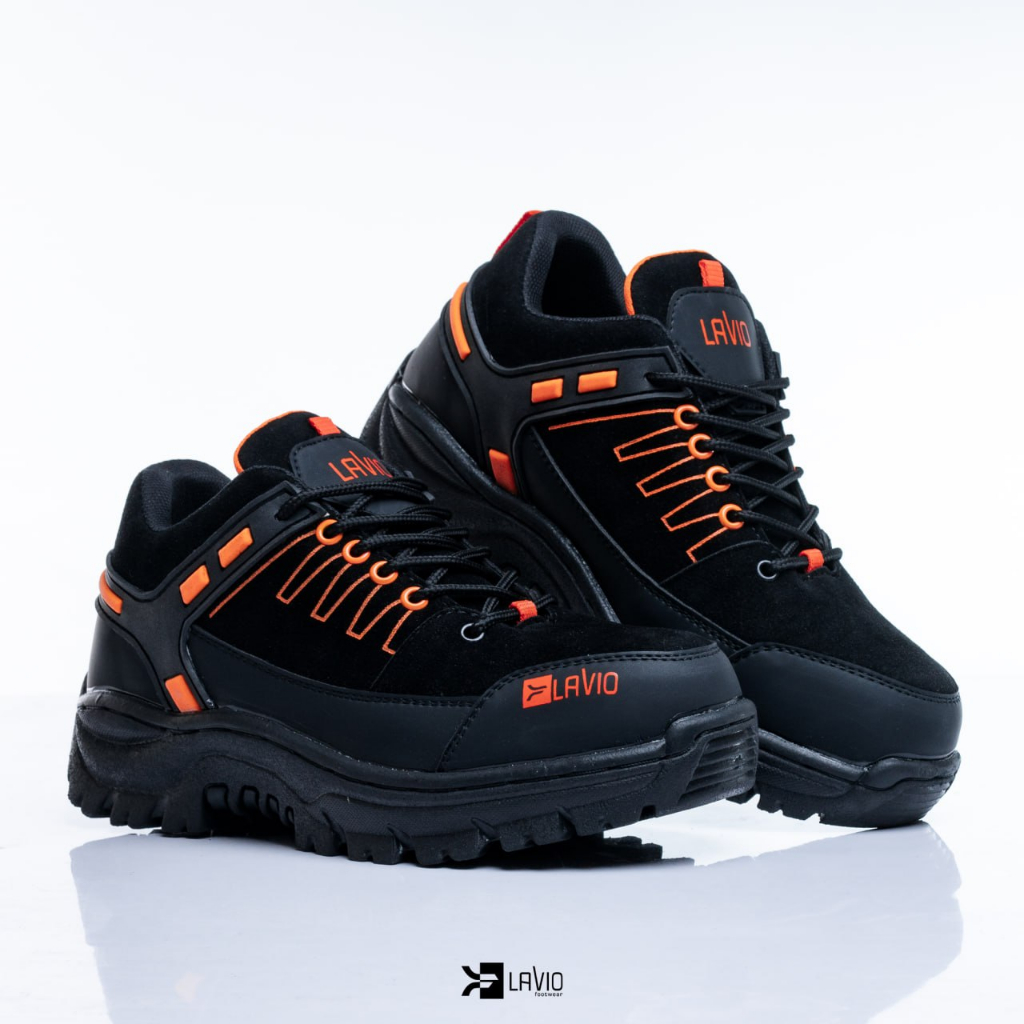 Sepatu Safety Pria Boots Low Pendek Size JUMBO 44-48