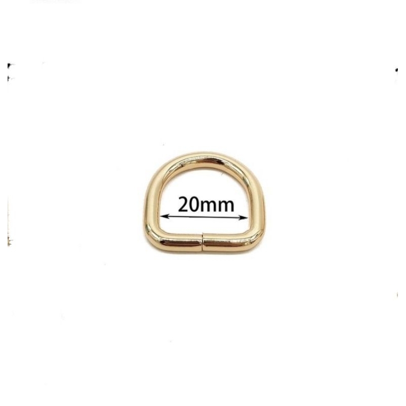Ring D 20mm gold - Aksesoris tas