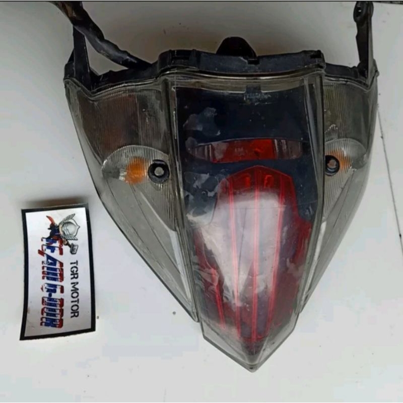 refrektor reflektor reflector stoplamp stop lamp lampu stop belakang ori original yamaha jupiter mx 