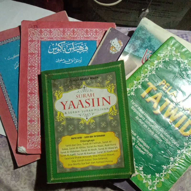 Buku dan Kitab-kitab Mengaji