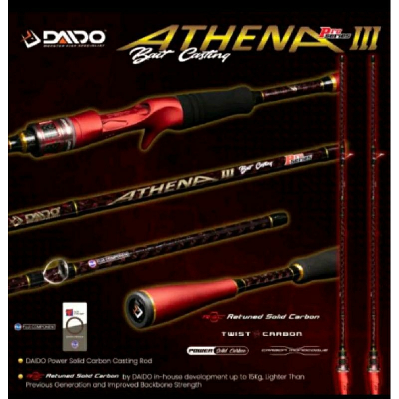 joran daido athena 3 pro series BC 4-12lbs