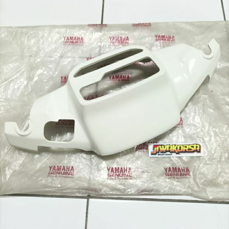 Cover batok bagian atas batok lampu depan yamaha fiz fi z force1 force 1 putih albino original asli 