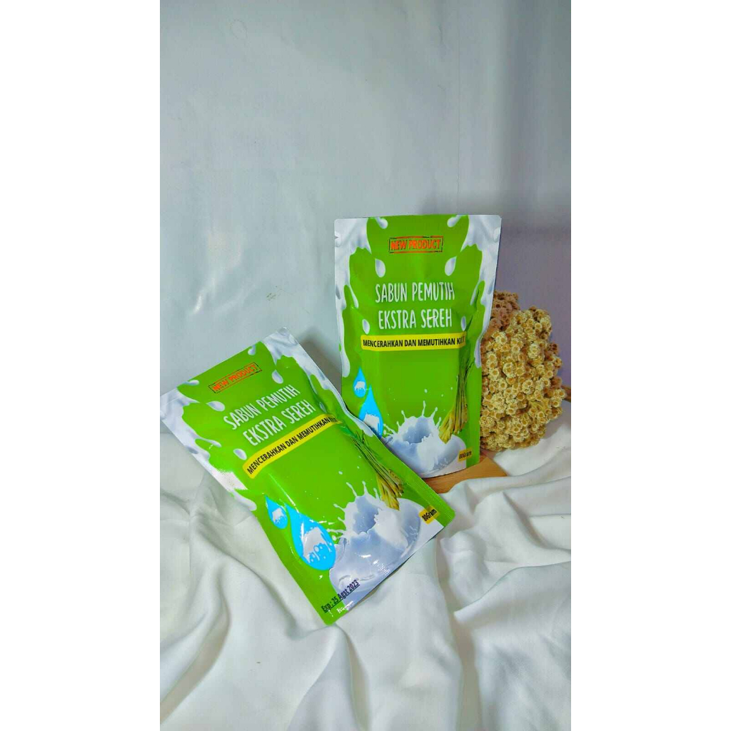 TERMURAH.. SABUN PEMUTIH EXTRA SEREH BPOM/SABUN SUSU PEMUTIH BADAN