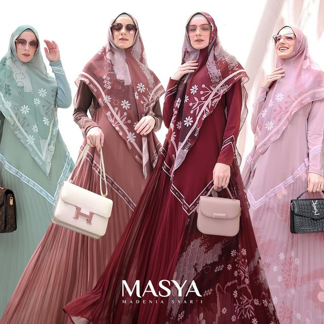 Masya/Halwa series/Set Wanita/Baju Muslim/Fashion