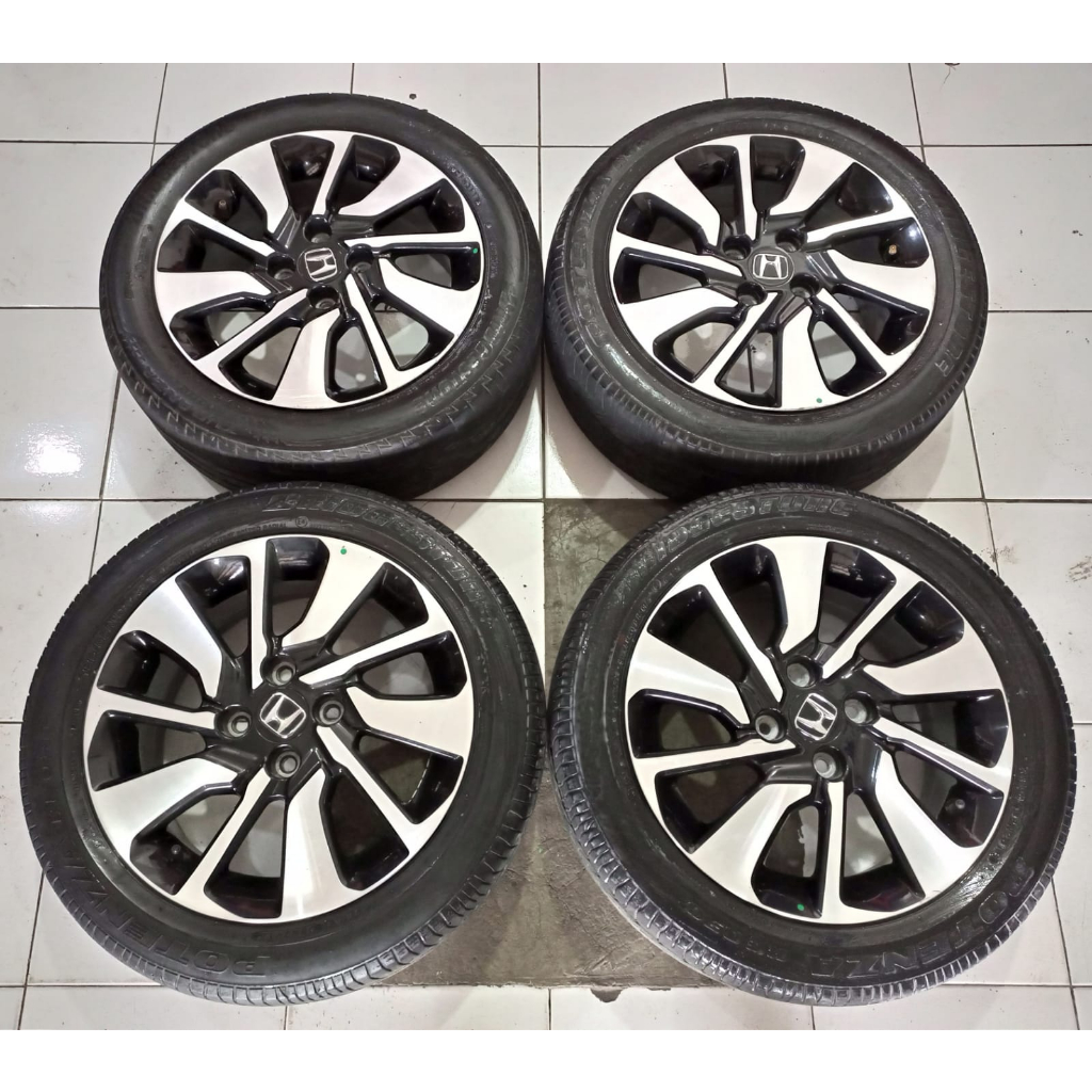VELG MOBIL SECOND STANDAR BRIO RS RING 15 PCD 4X100 + BAN