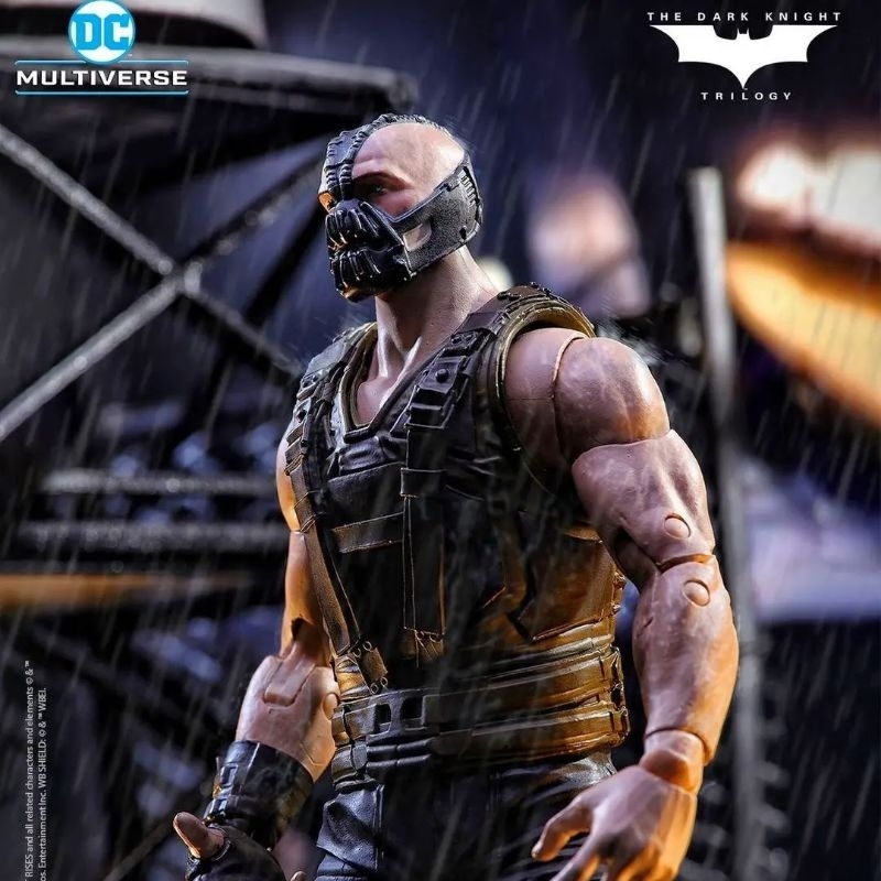 DC DMULTIVERSE MCFARLANE THE DARK KNIGHT TRILOGY BANE CTB BAF ACTION FIGURE