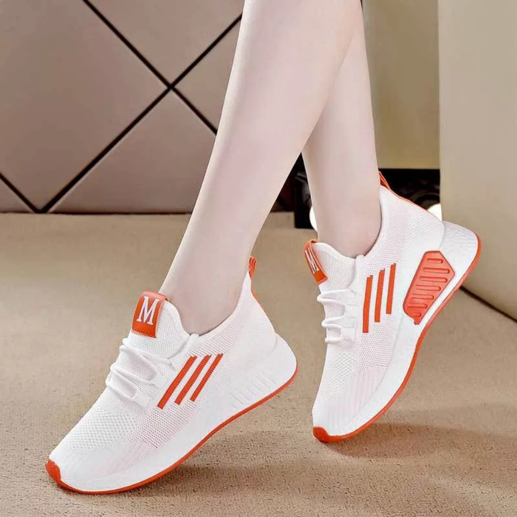 Sepatu Sneakers Wanita Running Fashion Trendy - Y-