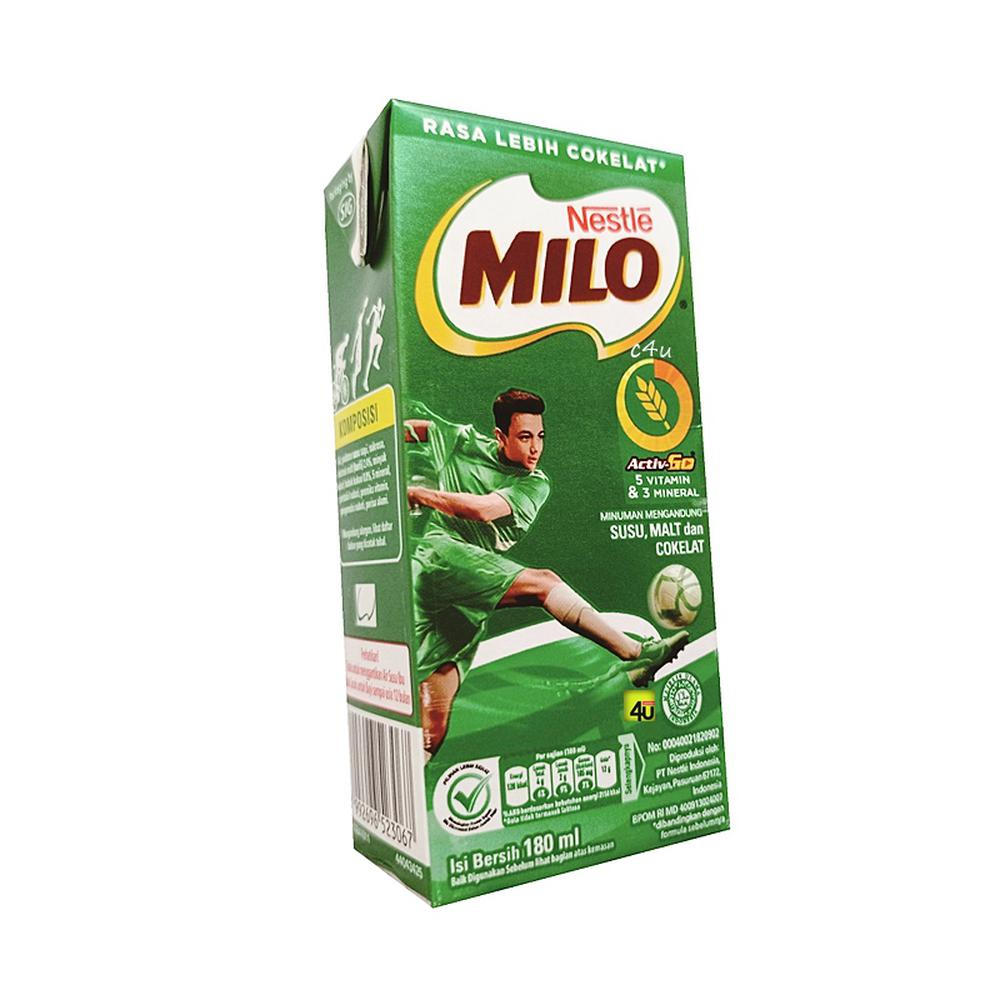 

Milo Uht 180ml Susu Kotak Coklat 1Pcs Activ - Go Cokelat