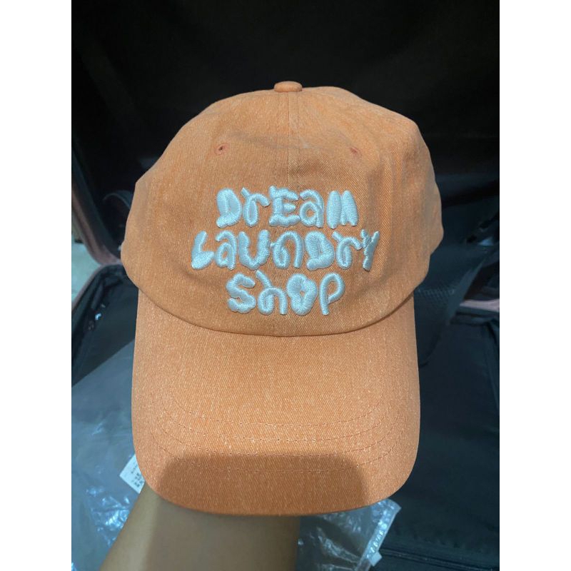 NCT DREAM laundry shop ランドリー キャップ ロンジュン NCT DREAM LAUNDRY SHOP SMTOWN OFFICIAL MD GOODS ORANGE LOGO