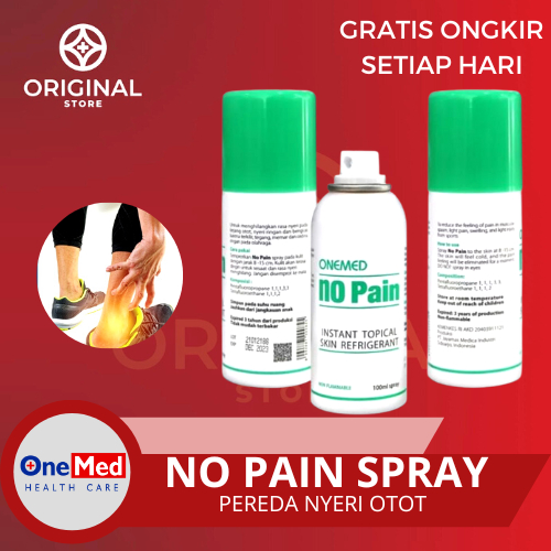 COOL MAX NO PAIN SPRAY PEREDA NYERI OTOT SEMPROTAN KRAM 100 ML - MEDTEC