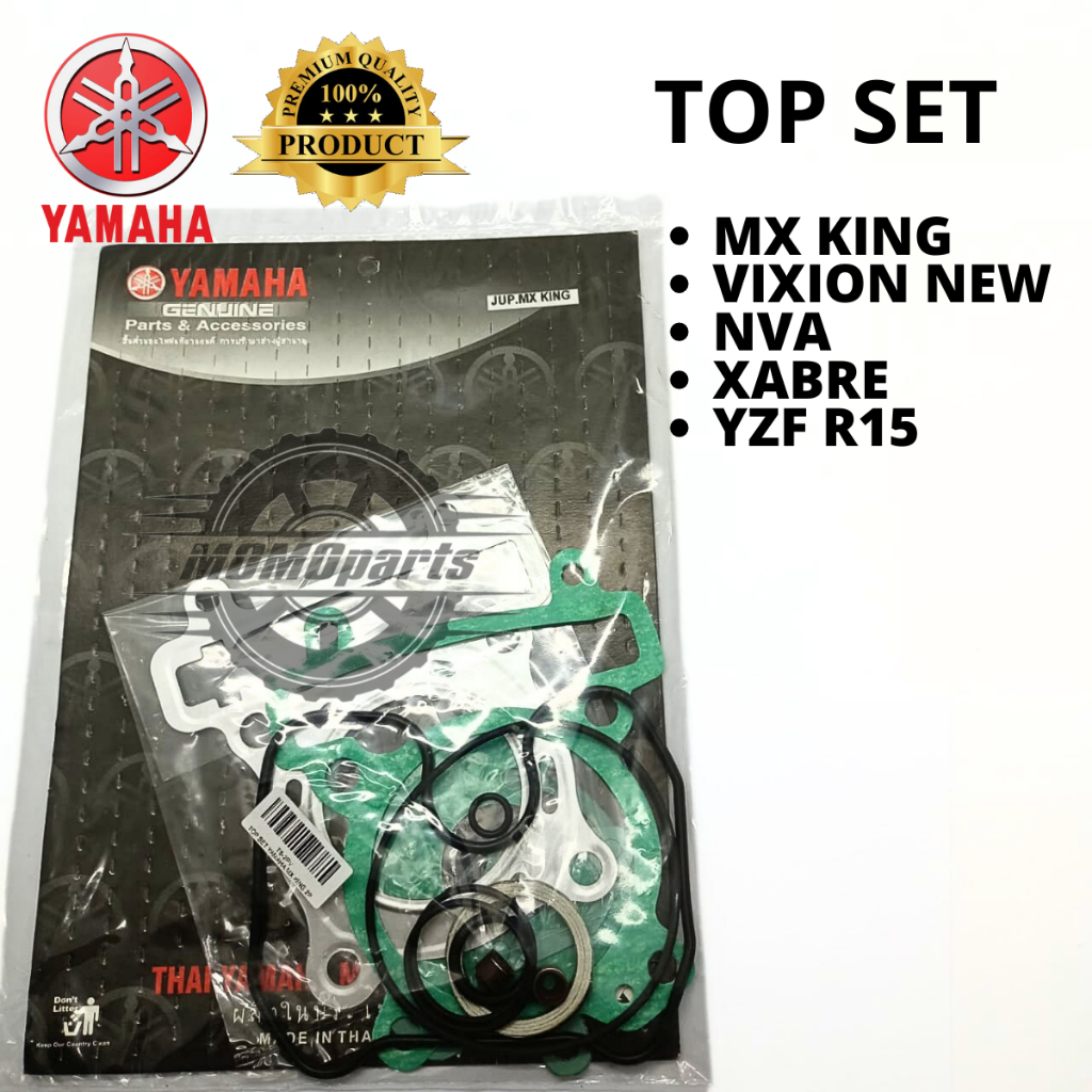 ORIGINAL PAKING GASKET TOP SET TOPSET YAMAHA 2PV MX KING VIXION NEW NVA XABRE YZF R15 KUALITAS ASLI 