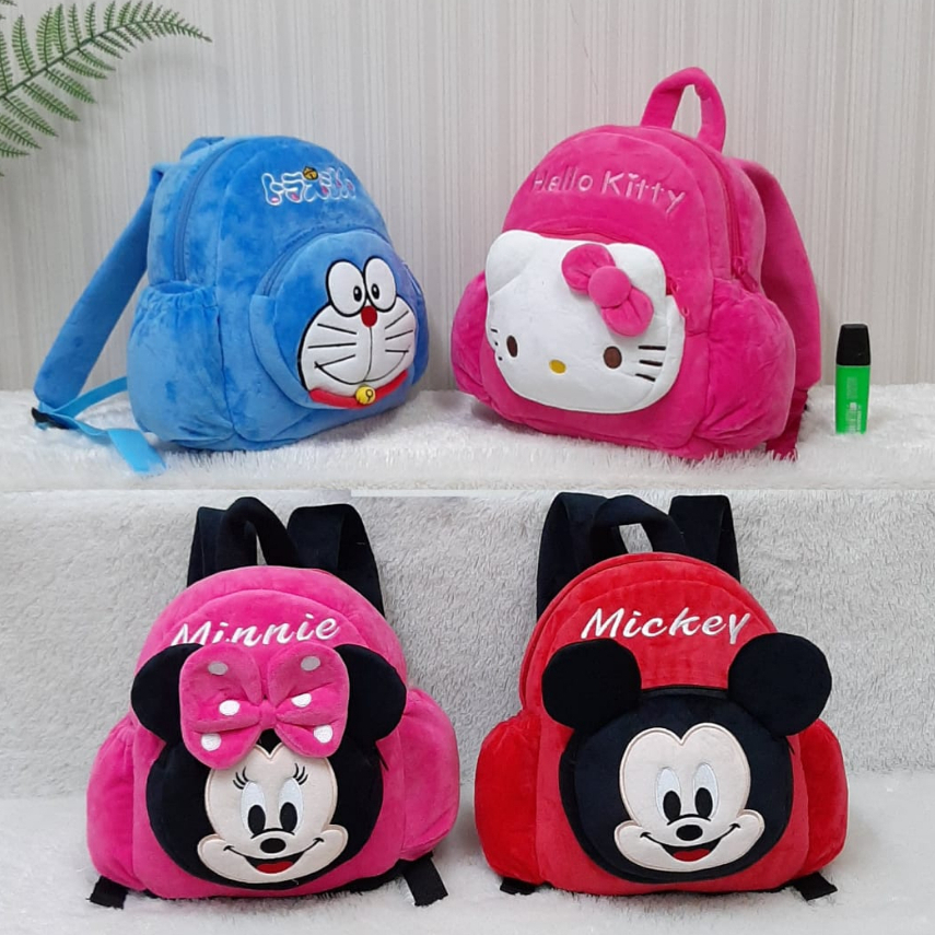 Tas Ransel Anak TK Miki Mini Spiderman Batman/Backpack/Tas Sekolah Anak Perempuan