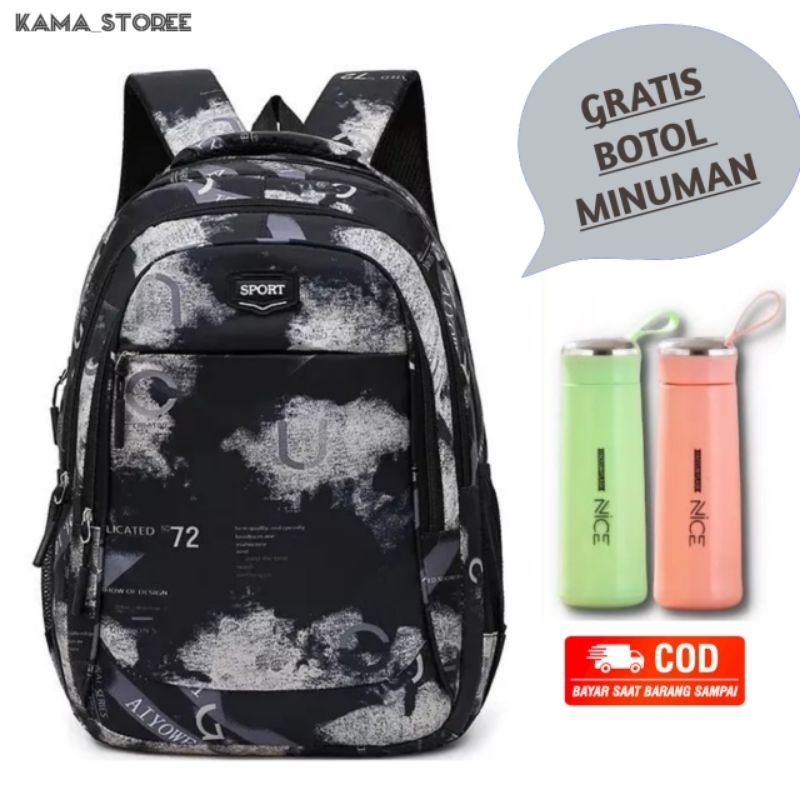 Ks_Ransel Punggung Anak Sekolah Motif Terbaru Ransel Premium