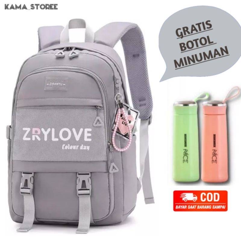 KS_Ransel Punggung Anak Sekolah Perempuan ZRYLOVE Ransel Premium Terbaru