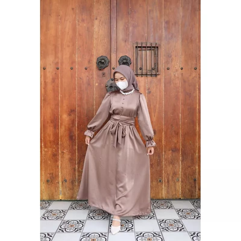 NEW - SHEINA DRESS / BRIDESMAID DRESS KONDANGAN  / DRESS MAXMARA SILK / MAXMARA SILK PREMIUM / DRESS SILK