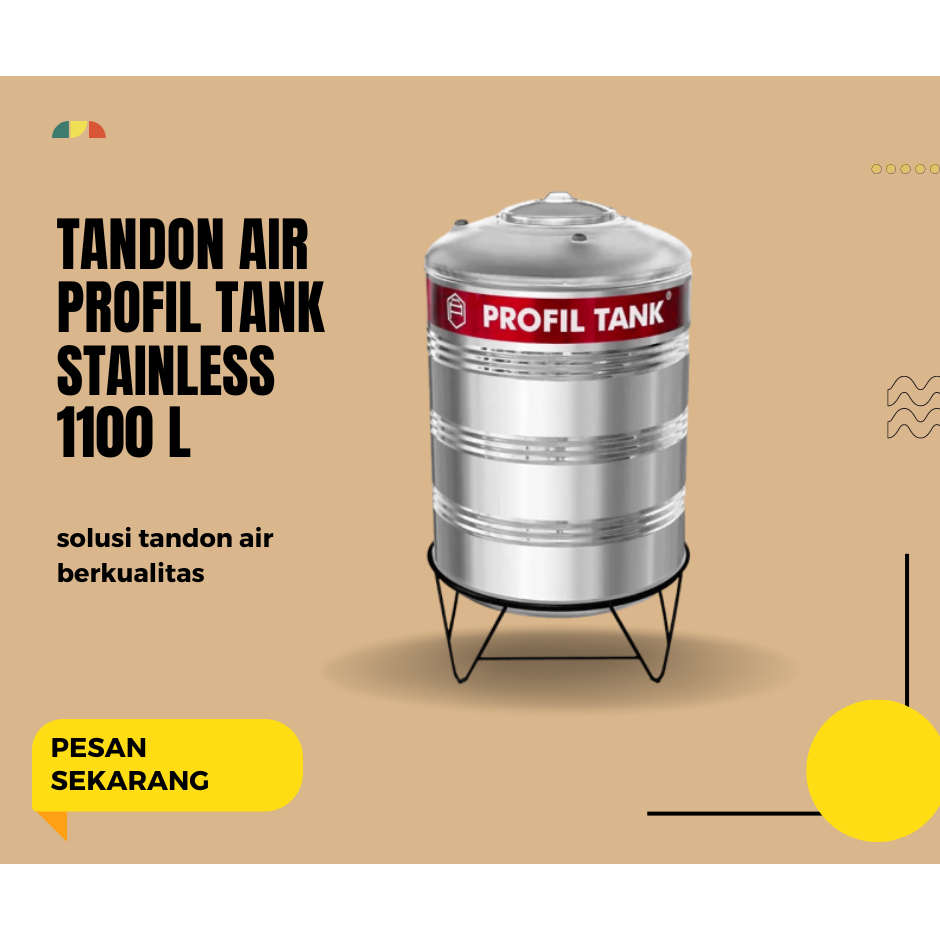 Tandon Profil Tank Stainless Jawa Timur