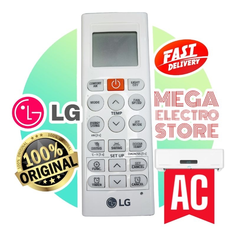 Remote AC LG INVERTER ORIGINAL - D10