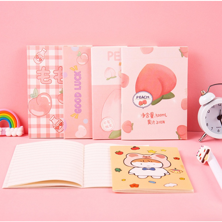 

[ GOGO] Buku Catatan Kecil Mini Karakter - Notebook Mini Cutie