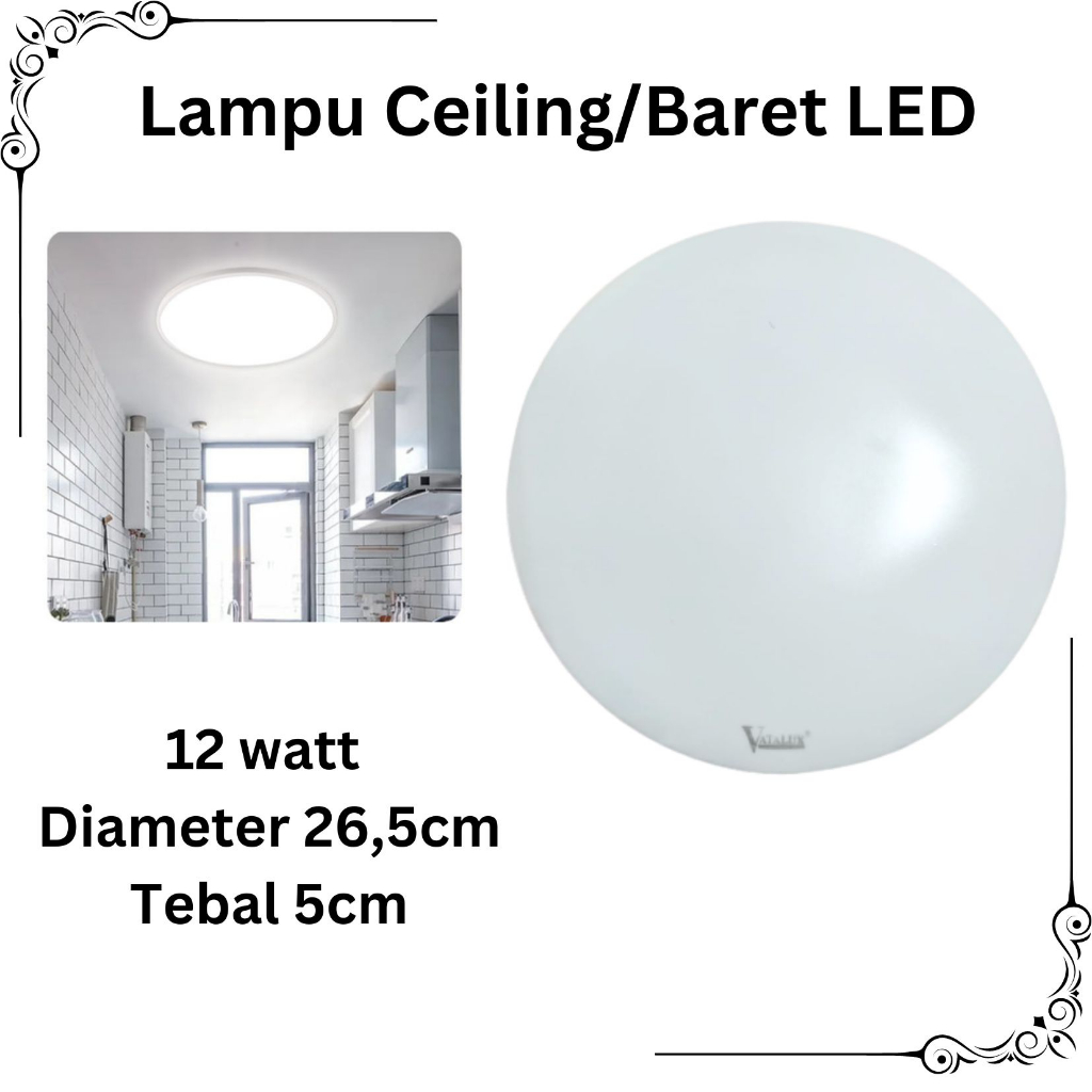 Lampu Ceiling/Lampu Baret LED