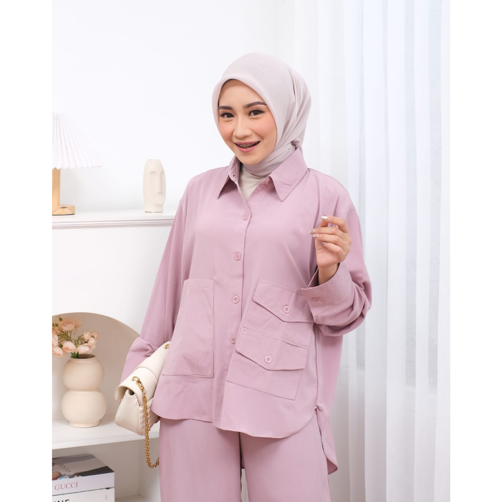 Aluna shirt | kemeja wanita | atasan wanita