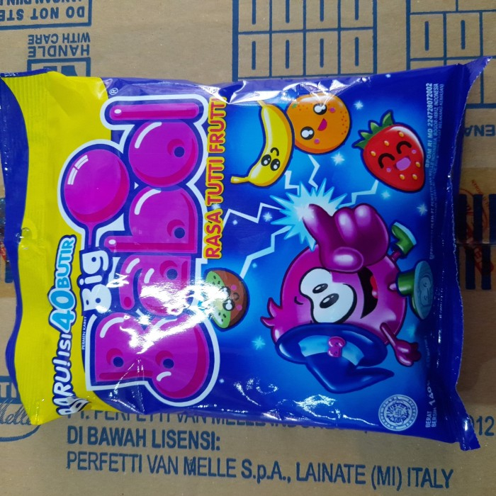 

BIG BABOL FRUITTI 140 GR