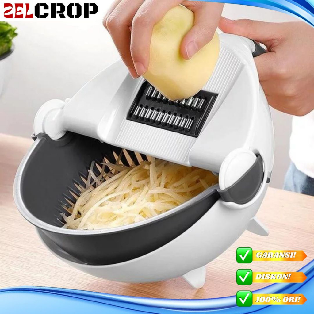 Vegetable Cutter Slicer Parutan Serbaguna Multifungsi Alat Pemotong Sayuran Keripik Kentang Spiral S