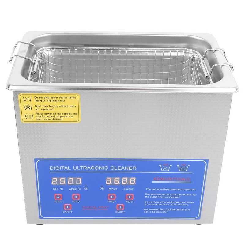 EECOO Mesin Pembersih Perhiasan Ultrasonic Cleaner 120W - MH-020S