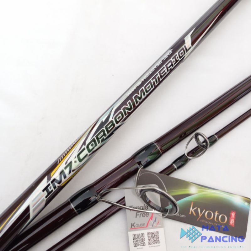 Joran Surf sambung 3 kyoto solaris 390 420 IM7 carbon material 3 section